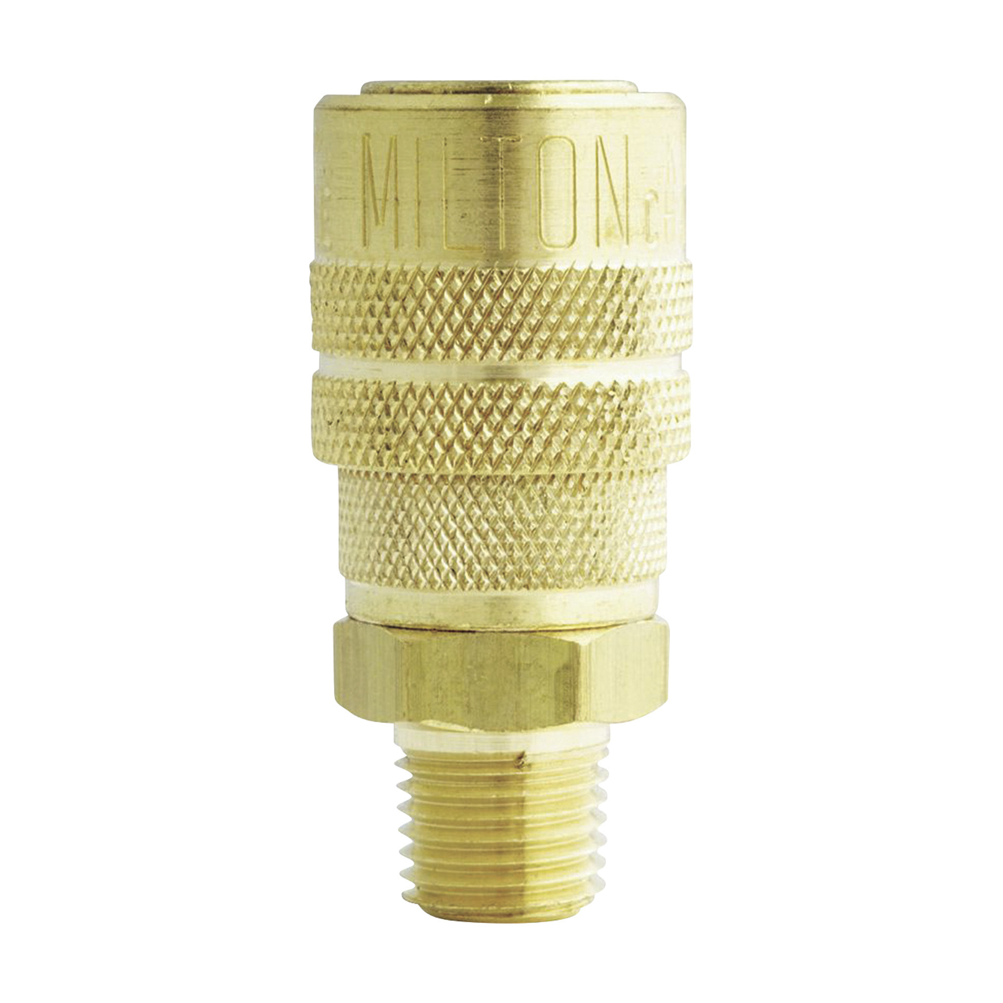 Milton M-Style Coupler Body, 1/4in. Dia. MNPT, Model# S-716